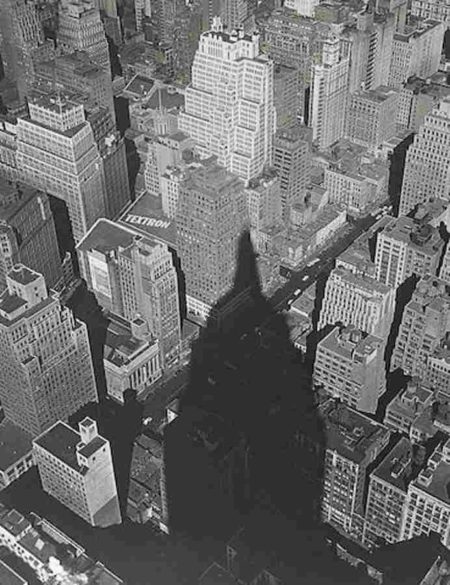 Empire State Building Shadow, N.Y.C.-1949 Empire State Building Shadow, N.Y.C.-1949