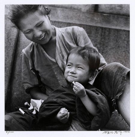 Mother and Child, Ginza-1952 Mother and Child, Ginza-1952