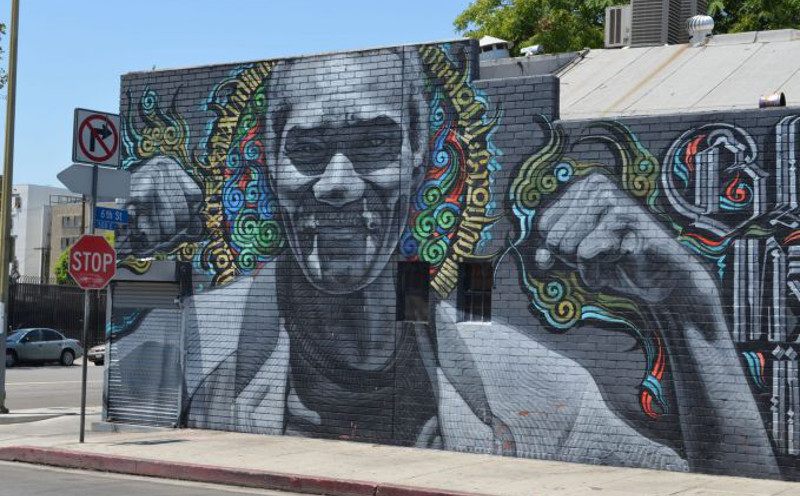 El Mac x Retna - Blessed Are the Meek, 2010 - 1
