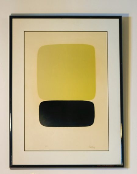 Ellsworth Kelly - Yellow Over Black (Jaune Sur Noir) (Axsom 23)-1965 Ellsworth Kelly - Yellow Over Black (Jaune Sur Noir) (Axsom 23)-1965