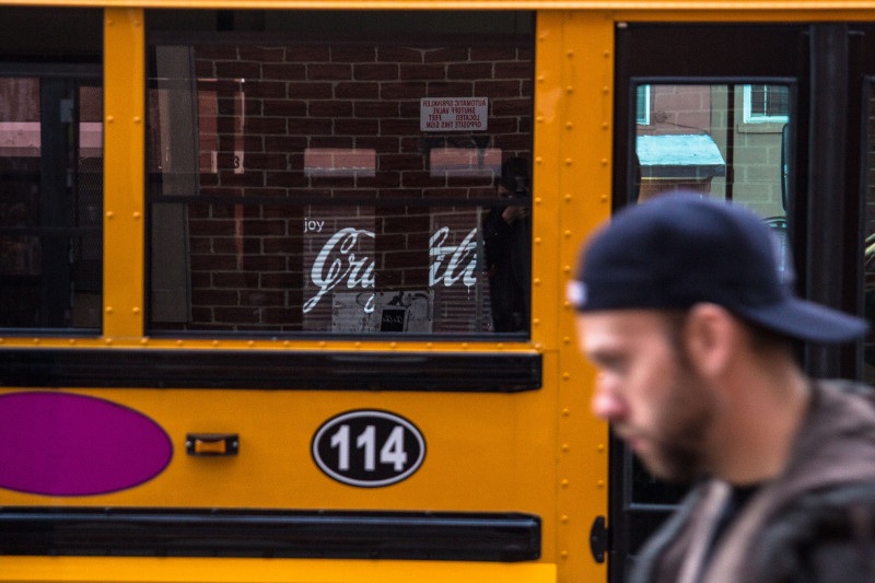 Ernest Zacharevic - Enjoy Graffiti street view #1 - Photo Credit Ernest Zacharevic