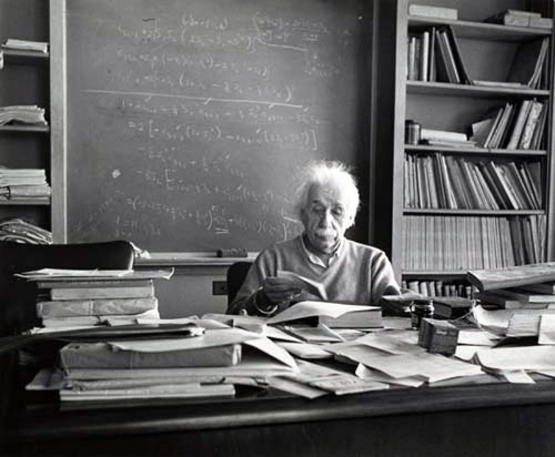 Esther Bubley - Albert Einstein at Princeton, New Jersey, 1953, photography, black and white