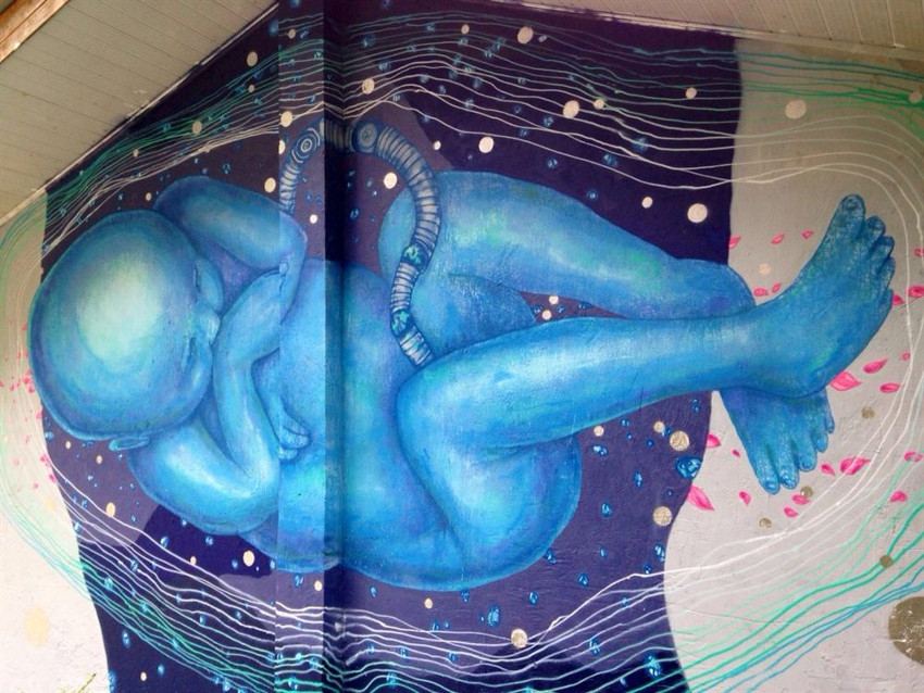 Fansack - Baby Bleu no.2 (detail #2), Qingcheng mountain, China, 2015