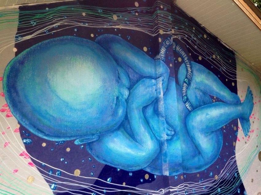 Fansack - Baby Bleu no.2 (detail), Qingcheng mountain, China, 2015