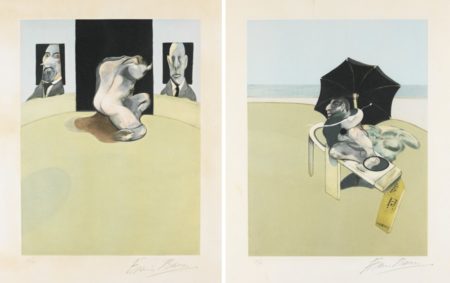 Triptych: Right Panel And Centre Panel-1981 Triptych: Right Panel And Centre Panel-1981