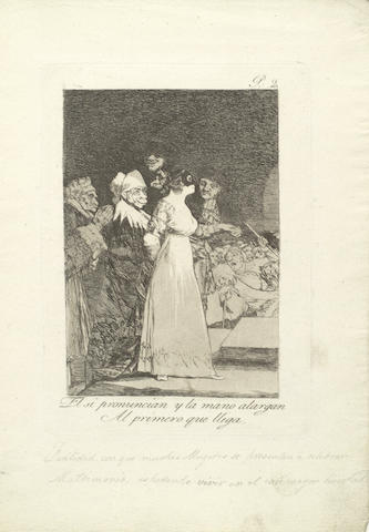 Plate 2, from Los Caprichos-1799 Plate 2, from Los Caprichos-1799