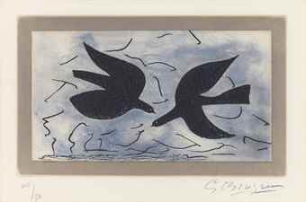 Les deux oiseaux (Oiseaux X)-1956 Les deux oiseaux (Oiseaux X)-1956