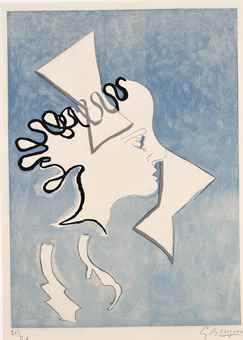 Profil de Femme, from; Si je mourais la-bas-1962 Profil de Femme, from; Si je mourais la-bas-1962