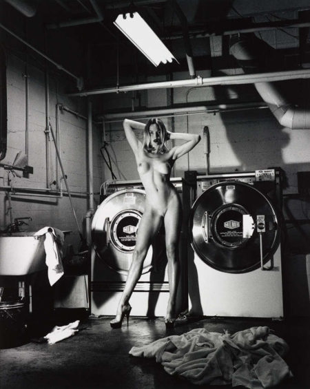 Domestic Nude III, In the Laundry Room of the Chateau Marmont, Hollywood-1992 Domestic Nude III, In the Laundry Room of the Chateau Marmont, Hollywood-1992