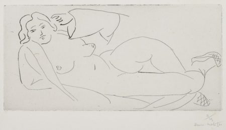 Nu allonge, aux babouches de paille tressee (Lying Nude with Woven Straw Slippers)-1931 Nu allonge, aux babouches de paille tressee (Lying Nude with Woven Straw Slippers)-1931