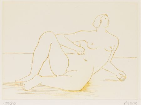 Reclining Nude I-1978 Reclining Nude I-1978