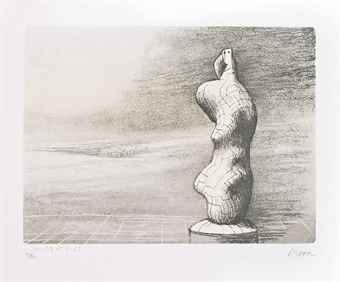 Standing Figure Storm Sky-1978 Standing Figure Storm Sky-1978