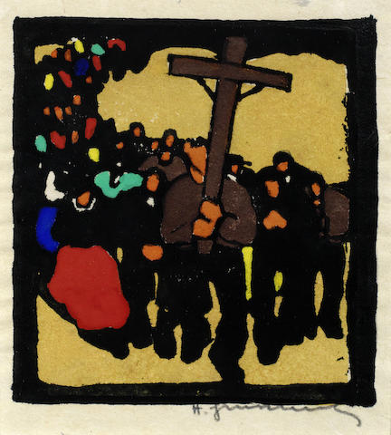 The Procession with Crossbearer- The Procession with Crossbearer-