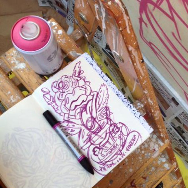 IDRO51 - Enjoy your trip - Pescara, Italy, 2015 - sketch