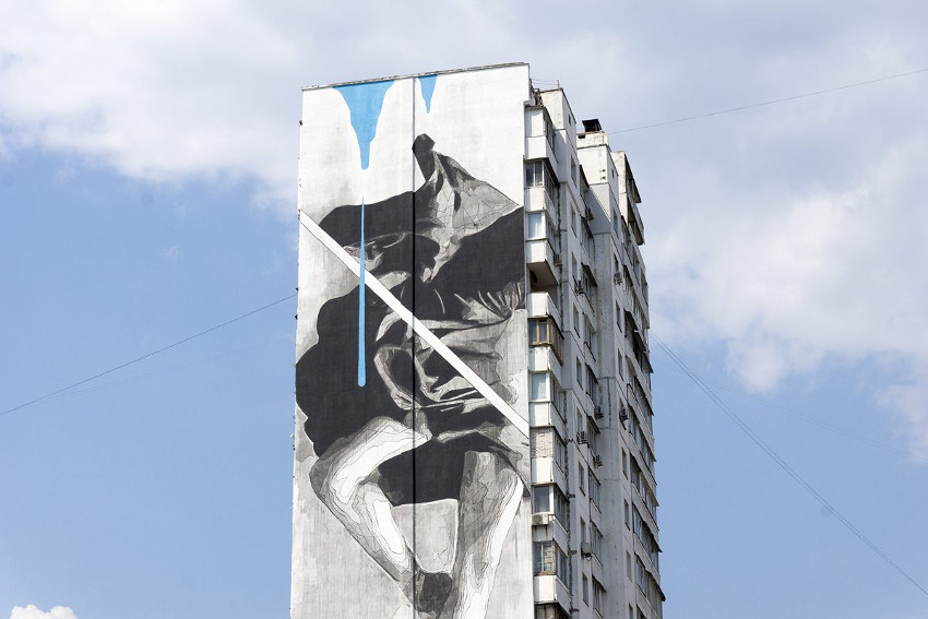 iNO - Instability (detail), ArtUnitedUs, Kiev, Ukraine, 2016, photo credits of the artist