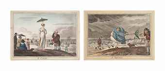 A calm; A squall; Delicious Weather; Dreadful-Hot-Weather-1810 A calm; A squall; Delicious Weather; Dreadful-Hot-Weather-1810