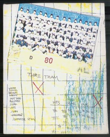 Postcard - The Team-1980 Postcard - The Team-1980