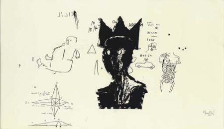 Untitled (Black King, Star Corner)-1984 Untitled (Black King, Star Corner)-1984