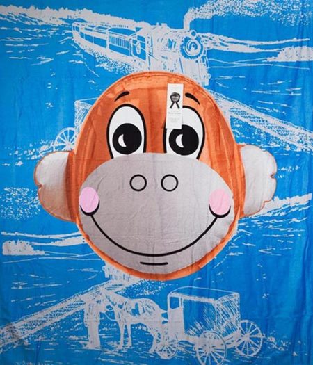 Monkey Train towel-2007 Monkey Train towel-2007