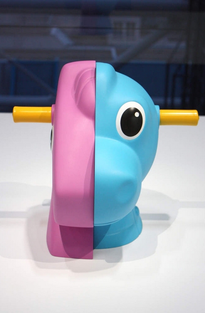 Split Rocker (Pink, Blue)-1999 Split Rocker (Pink, Blue)-1999