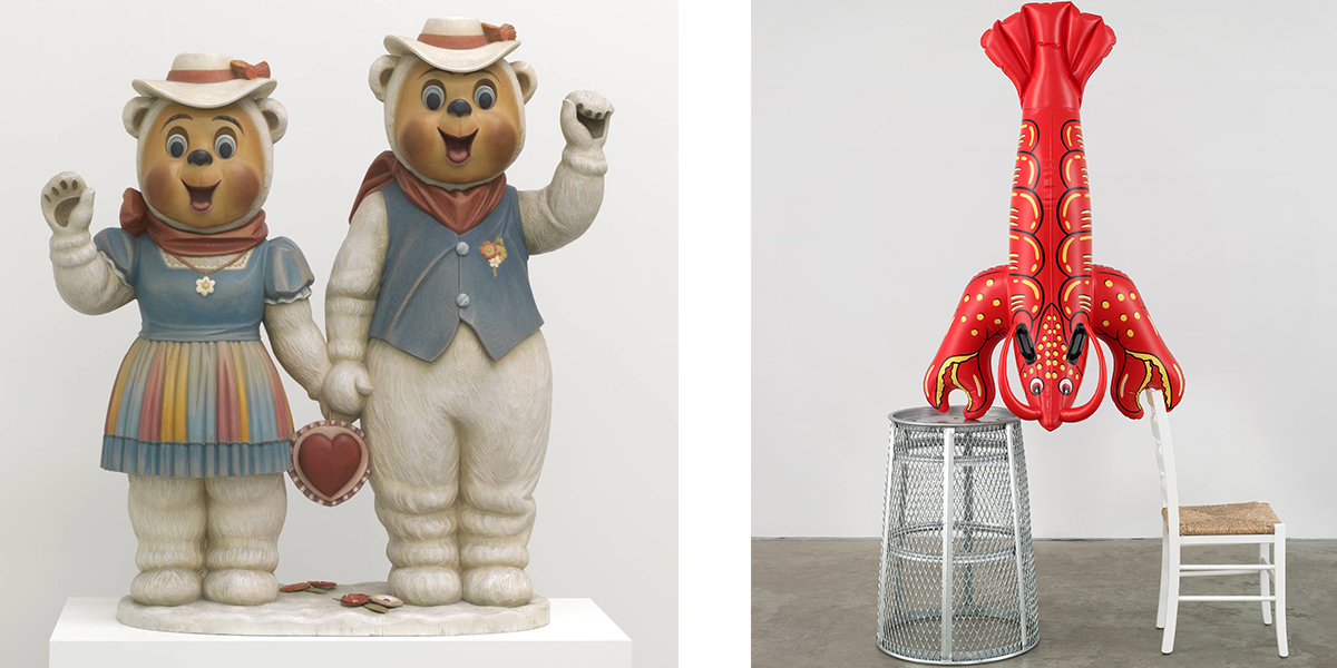 jeff koons teddy bear