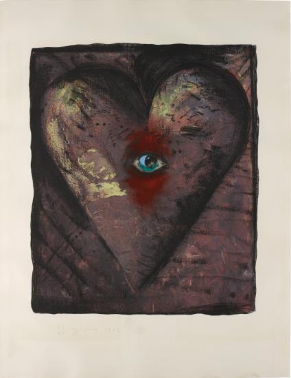 The Hand-Colored Viennese Hearts V-1990 The Hand-Colored Viennese Hearts V-1990
