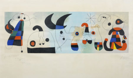After Joan Miro - Sur Quatre Murs-1951 After Joan Miro - Sur Quatre Murs-1951