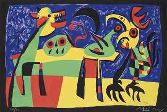 Chien aboyant a la lune-1952 Chien aboyant a la lune-1952