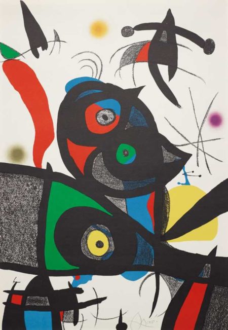 Oda a Joan Miro: plate 3-1973 Oda a Joan Miro: plate 3-1973