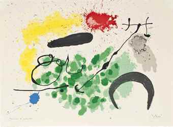 Plate X, from: Le Lezard Aux plumes d'Or-1967 Plate X, from: Le Lezard Aux plumes d'Or-1967