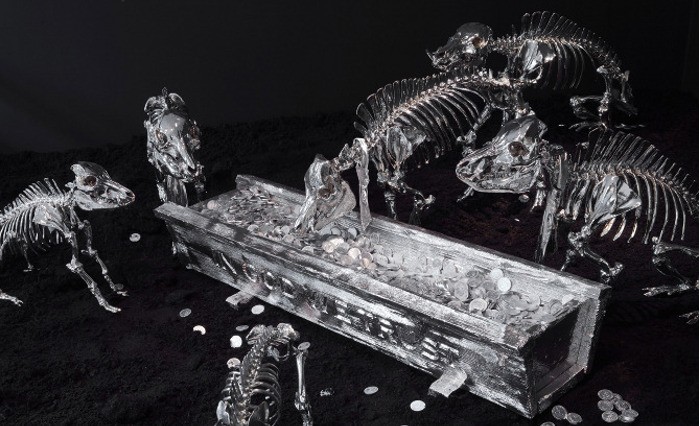 John Breed - In God We Trust (detail), photo credits - artist