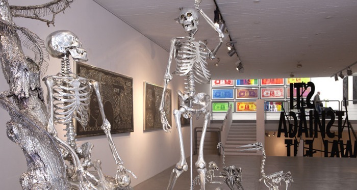 John Breed - It s Against the Low, solo show at Galerie Ralph Schriever, Cologne, Germany, 2011, installation view, books 2012