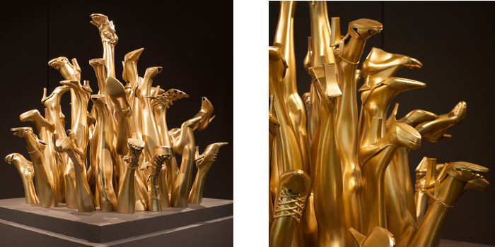 John Breed - Medusa s Shoes, Installatie Grassi Museum, Leipzig, photo credits - artist