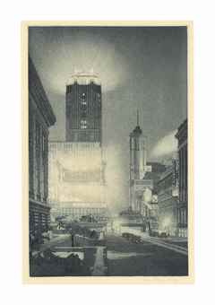 West Forty-Second Street, Night-1922 West Forty-Second Street, Night-1922