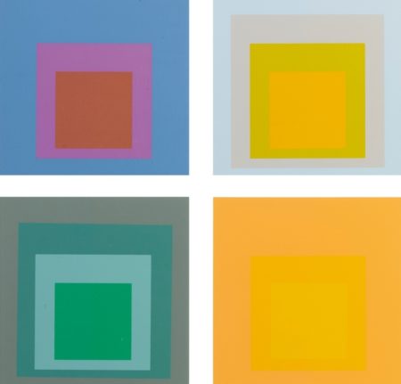 Homage To The Square - Ten Works By Josef Albers (Danilowitz 156)-1962 Homage To The Square - Ten Works By Josef Albers (Danilowitz 156)-1962