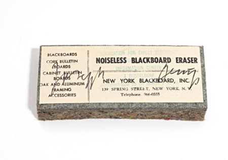 Noiseless Blackboard Eraser-1974 Noiseless Blackboard Eraser-1974