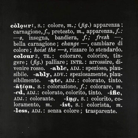 Art As Idea As Idea, Colour-1967 Art As Idea As Idea, Colour-1967