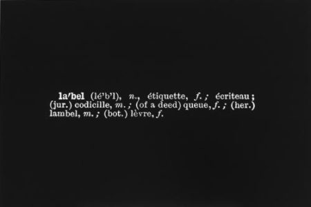 One and Three Labels-1965 One and Three Labels-1965