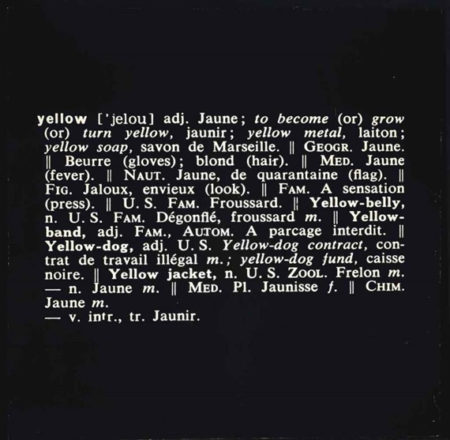 Titled (Art as Idea as Idea)-1967 Titled (Art as Idea as Idea)-1967