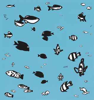 We Swam Amongst the Fishes-2003 We Swam Amongst the Fishes-2003