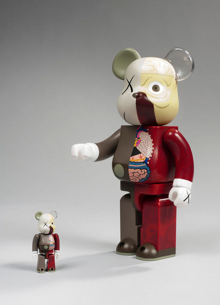 Dissected Be@rbrick 400%, 100% (Red)-2008 Dissected Be@rbrick 400%, 100% (Red)-2008