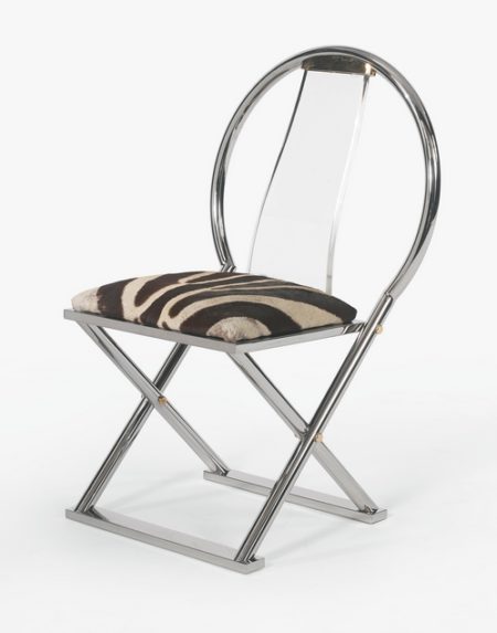 Karl Springer - X-Base Chair-1980 Karl Springer - X-Base Chair-1980