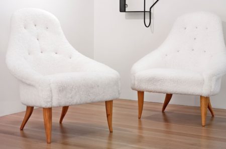 Kerstin Horlin-Holmquist - Pair Of Lilla Eva Easy Chairs-1958 Kerstin Horlin-Holmquist - Pair Of Lilla Eva Easy Chairs-1958