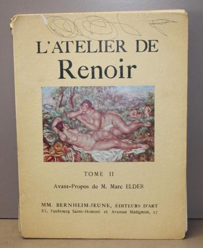 Renoir's studio - Volume II (Foreword by Mr. Marc Elder, Mr. Bernheim-Jeune)- Renoir's studio - Volume II (Foreword by Mr. Marc Elder, Mr. Bernheim-Jeune)-