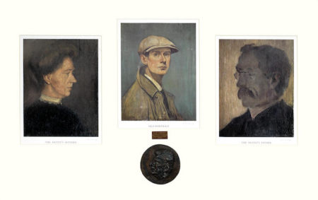 Self Portrait, The Artist's Mother, The Artist's Father- Self Portrait, The Artist's Mother, The Artist's Father-