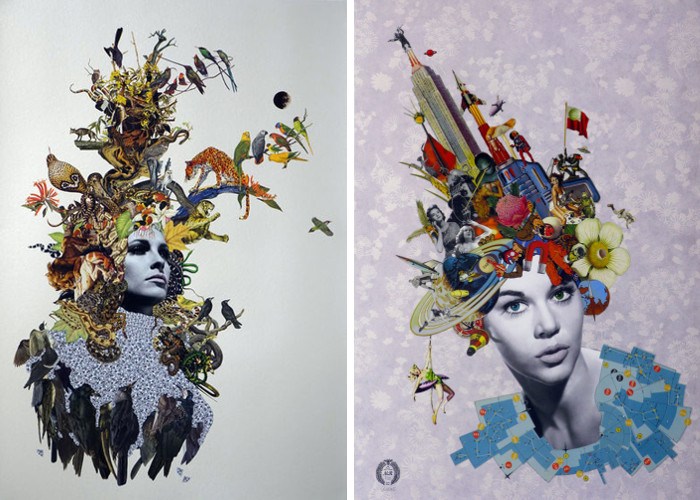 Left Maria Rivans - Me Jane, 2015, Right Maria Rivans - Bella, 2014