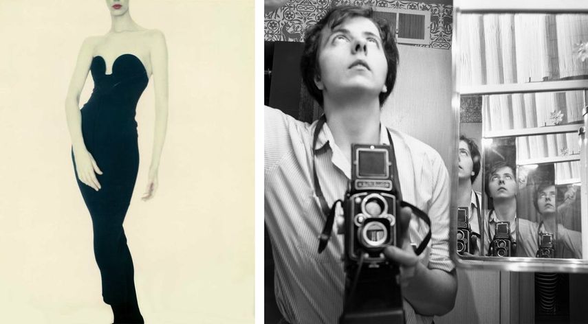 paolo roversi - meg, ala07a dress, 1987, vivian maier - selbst