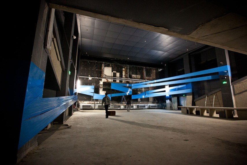 from 2010 to 2012 with sowat and david held an exhibition in france, paris street