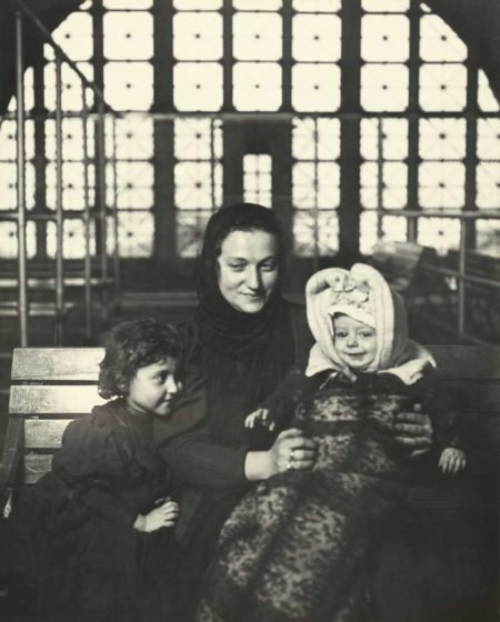 An Ellis Island Madonna (Russian Family)-1905 An Ellis Island Madonna (Russian Family)-1905