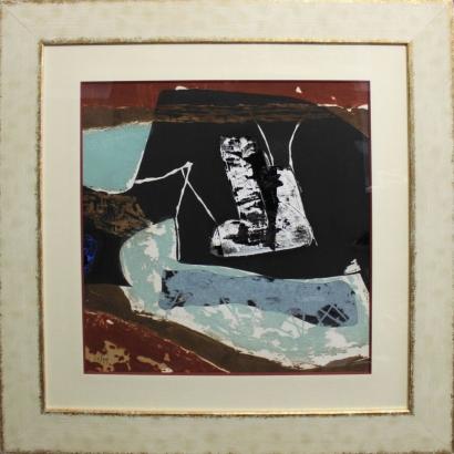 Untitled (Lithograph in colors)- Untitled (Lithograph in colors)-
